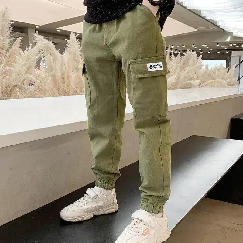  Boys Cargo Pants Elastic Waist For Active Play -  ToylandEU™