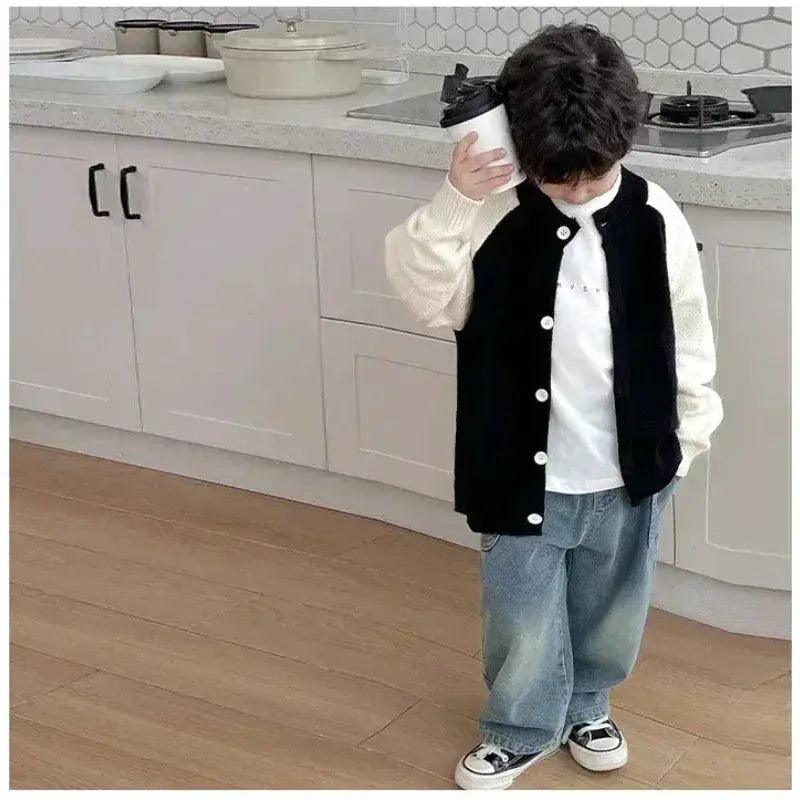  Boys Denim Jeans Loose Fit With Elastic Waist Pockets -  ToylandEU™