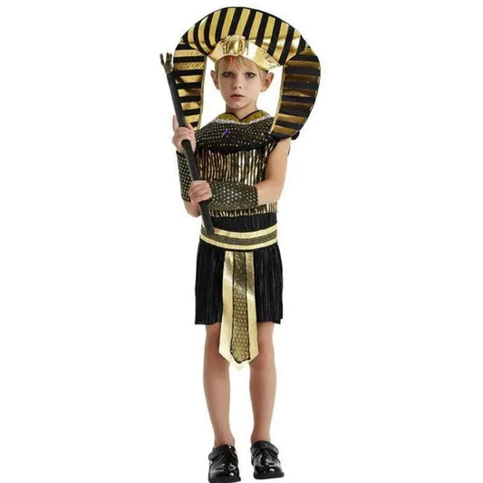  Boys Egyptian Pharaoh Costume - Regal Tutankhamun & Caesar Costume -  ToylandEU™