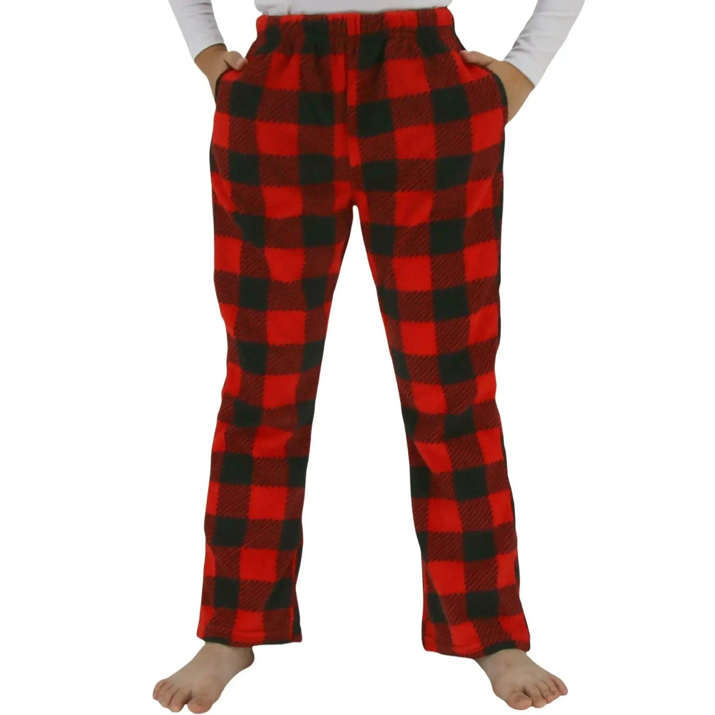  Boys Fleece Plaid Pajama Pants With Deep Pockets -  ToylandEU™