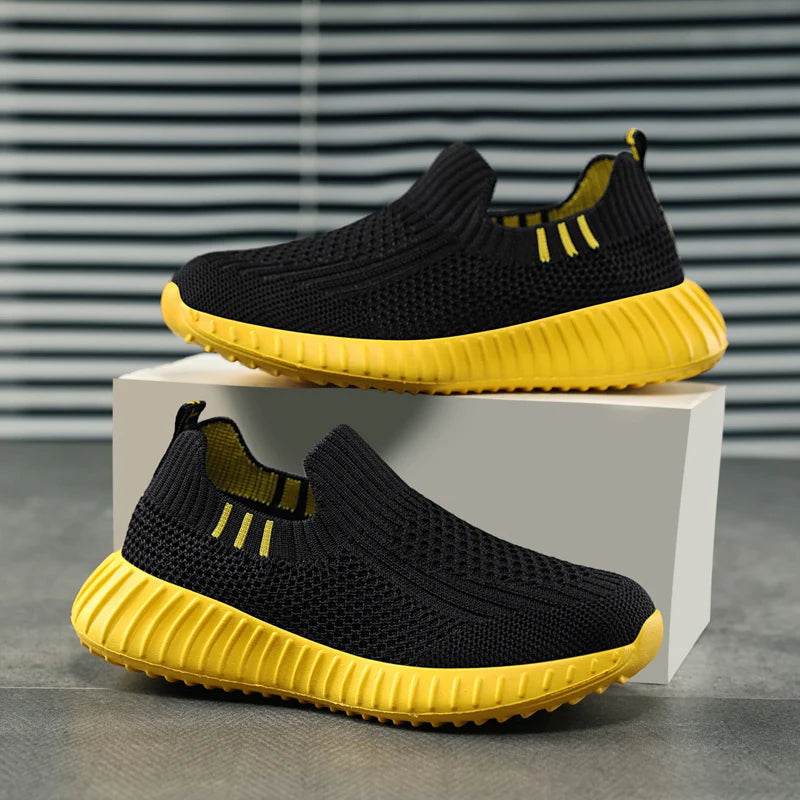 Boys Girls Sneakers Kids Lightweight Slip On Running Shoes - ToylandEU