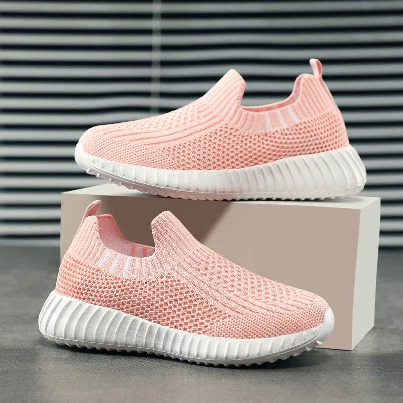 Boys Girls Sneakers Kids Lightweight Slip On Running Shoes - ToylandEU