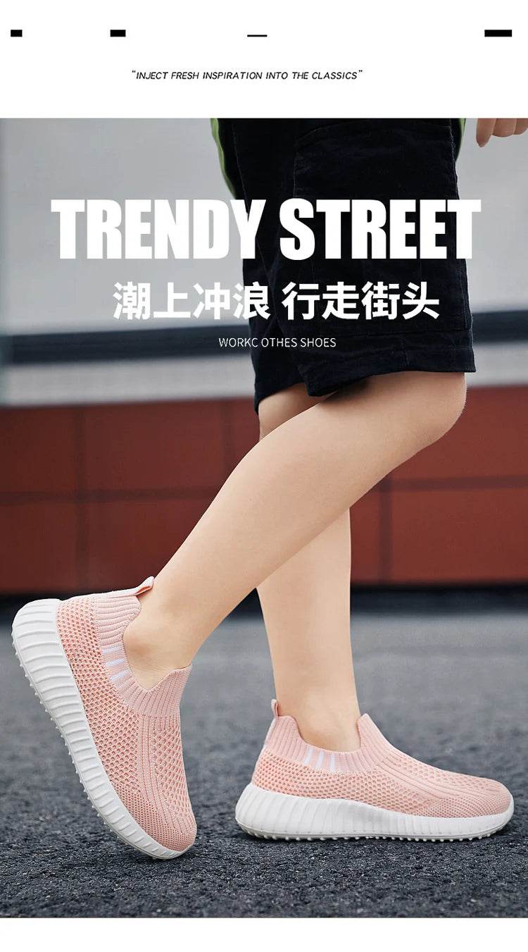 Boys Girls Sneakers Kids Lightweight Slip On Running Shoes - ToylandEU