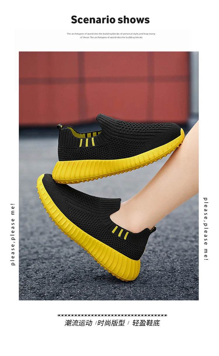 Boys Girls Sneakers Kids Lightweight Slip On Running Shoes - ToylandEU