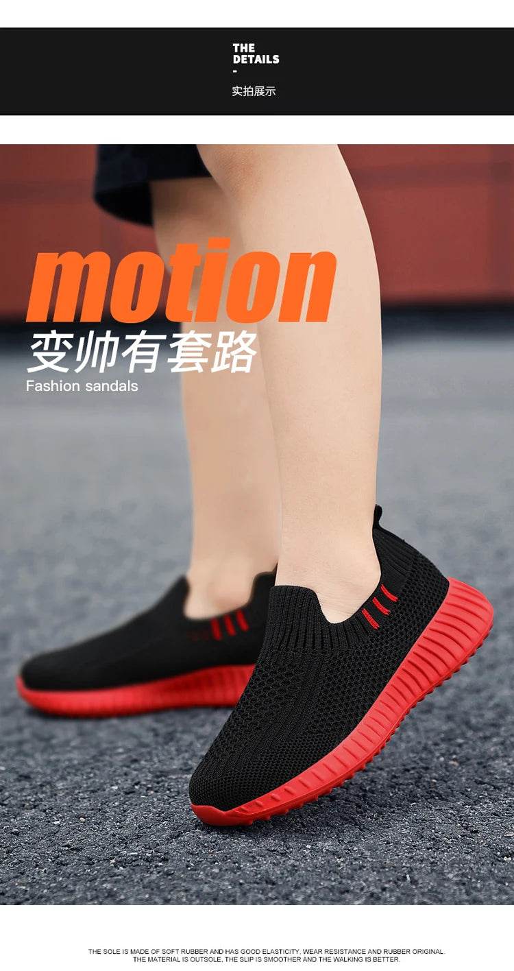 Boys Girls Sneakers Kids Lightweight Slip On Running Shoes - ToylandEU