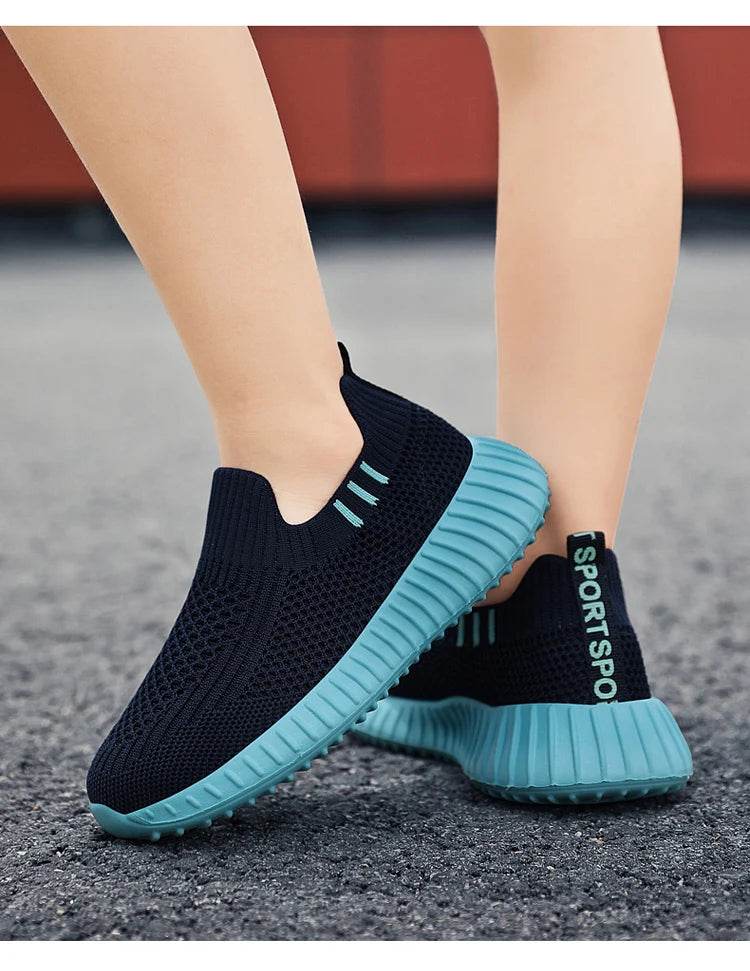 Boys Girls Sneakers Kids Lightweight Slip On Running Shoes - ToylandEU