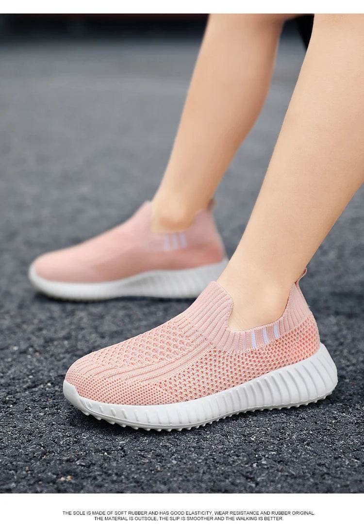 Boys Girls Sneakers Kids Lightweight Slip On Running Shoes - ToylandEU