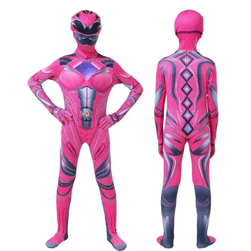 Boys' Power Mecha Ranger Superhero Costume - Costume & Mask Set - ToylandEU