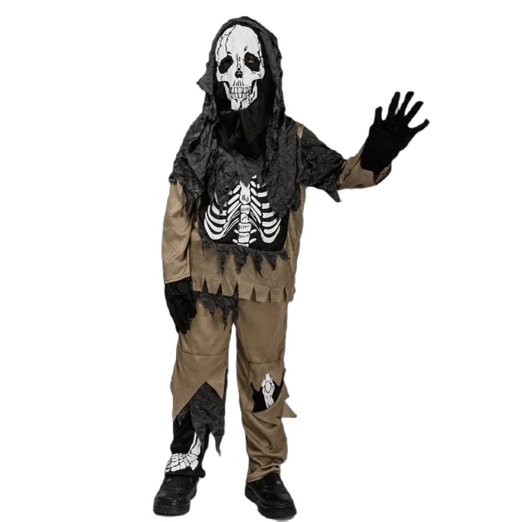 Boys Skeleton Zombie Costume Set - Spooky Fun for Halloween & Purim -  ToylandEU™