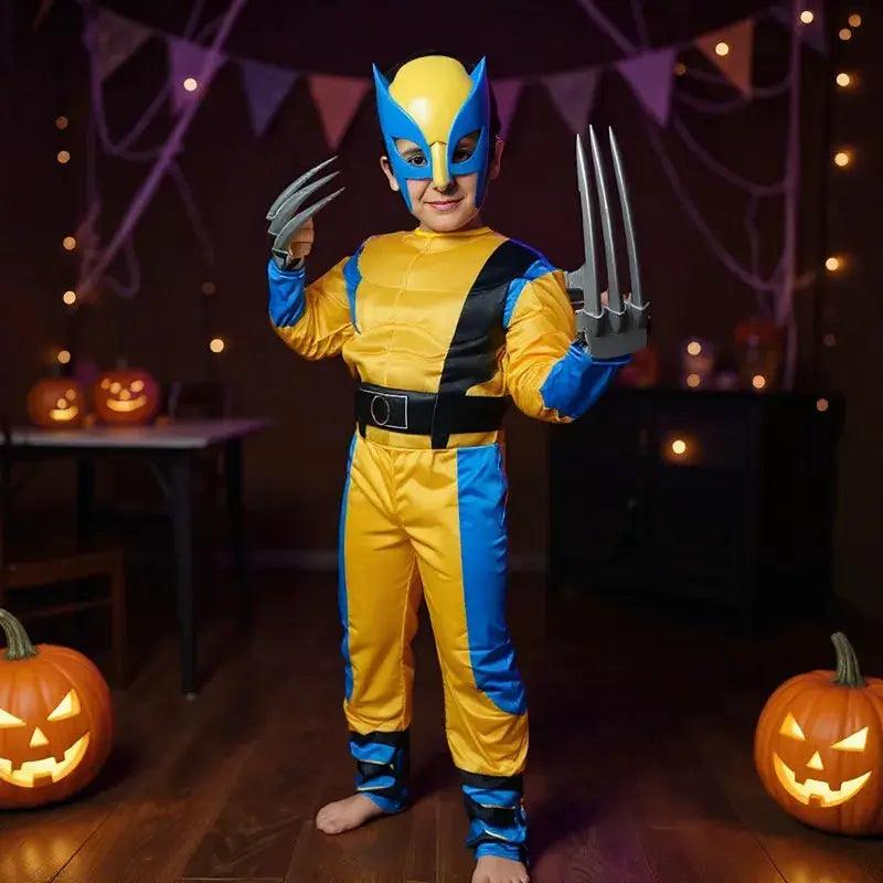  Boys Wolverine Costume Jumpsuit With Mask Official Marvel -  ToylandEU™