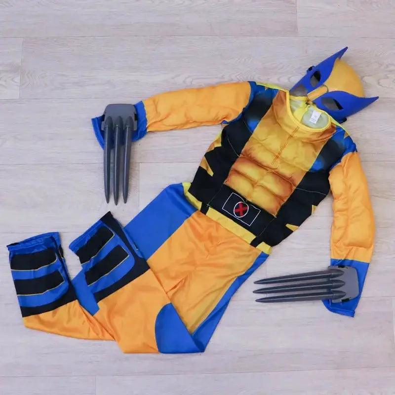  Boys Wolverine Costume Jumpsuit With Mask Official Marvel -  ToylandEU™