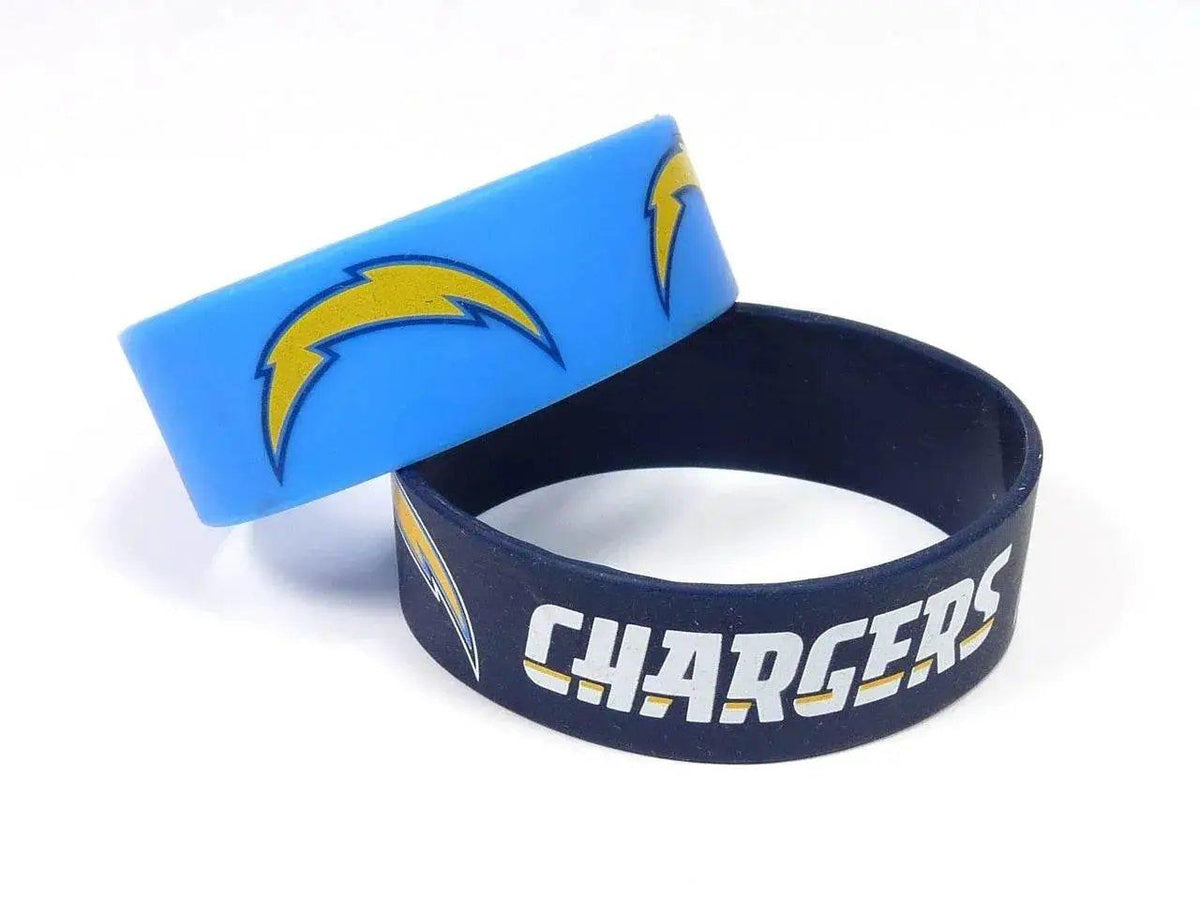 Los Angeles Chargers Bracelets 2 Pack Wide Licensed Aminco -  ToylandEU™