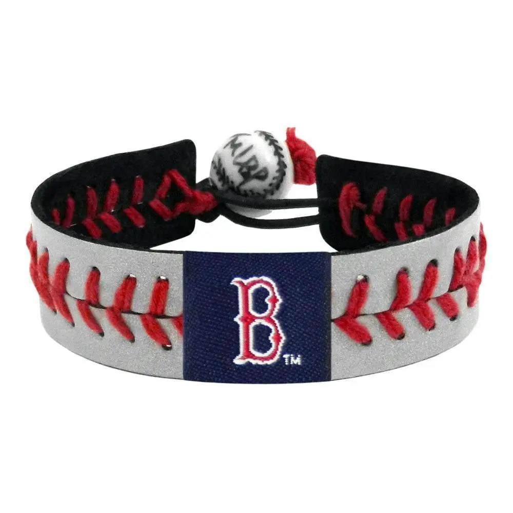  Boston Red Sox Leather Baseball Bracelet Bead Adjustable -  ToylandEU™