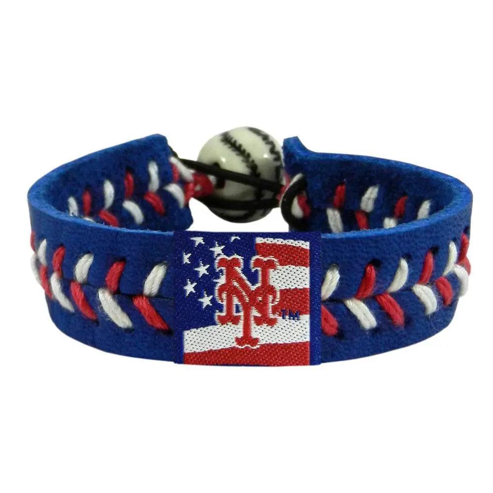  New York Mets Leather Baseball Bracelet With Ceramic Bead -  ToylandEU™