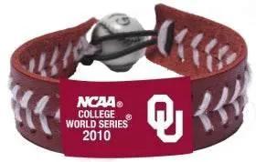  Oklahoma Sooners Baseball Bracelet College World Series -  ToylandEU™