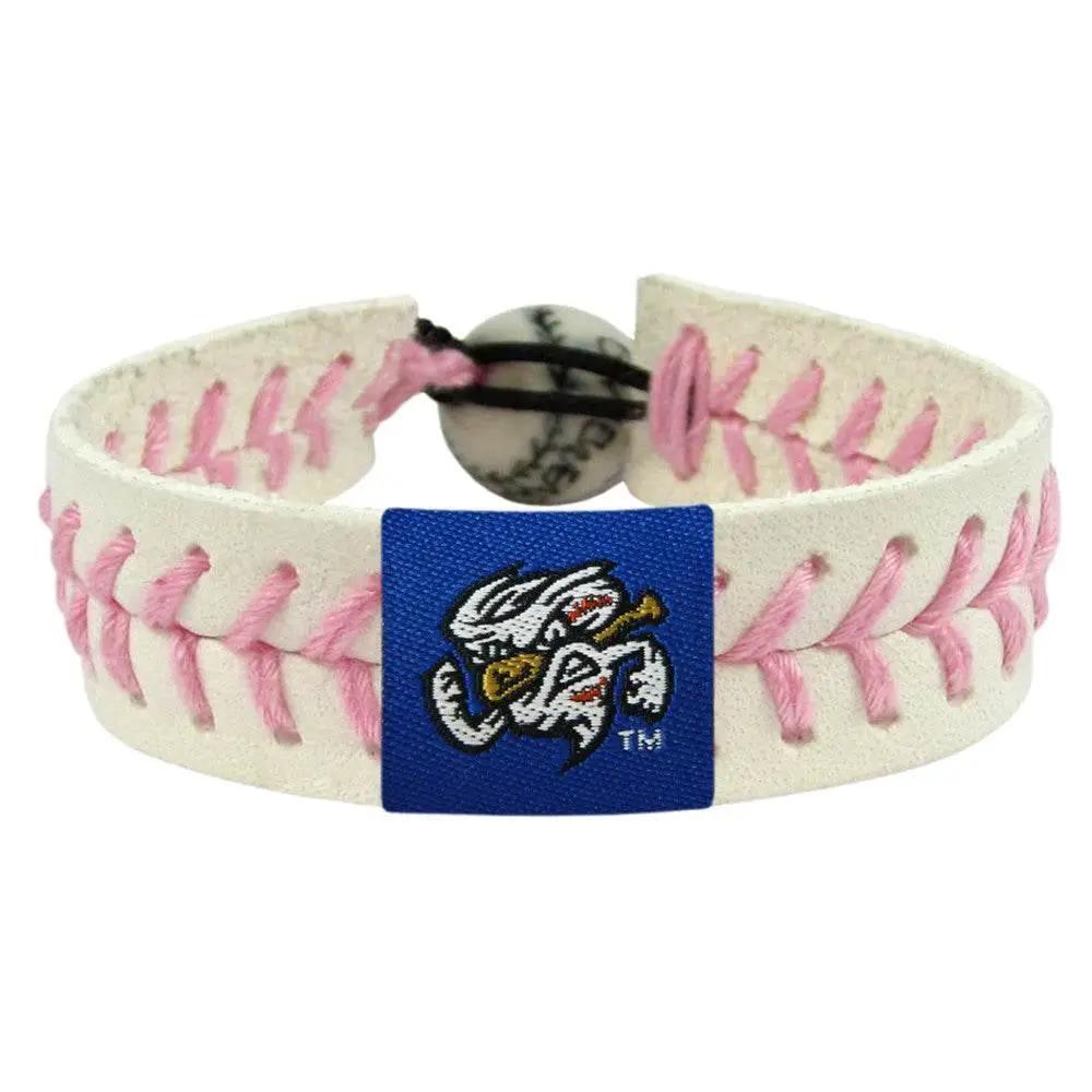 Omaha Storm Chasers Bracelet Baseball Pink Mascot Leather -  ToylandEU™