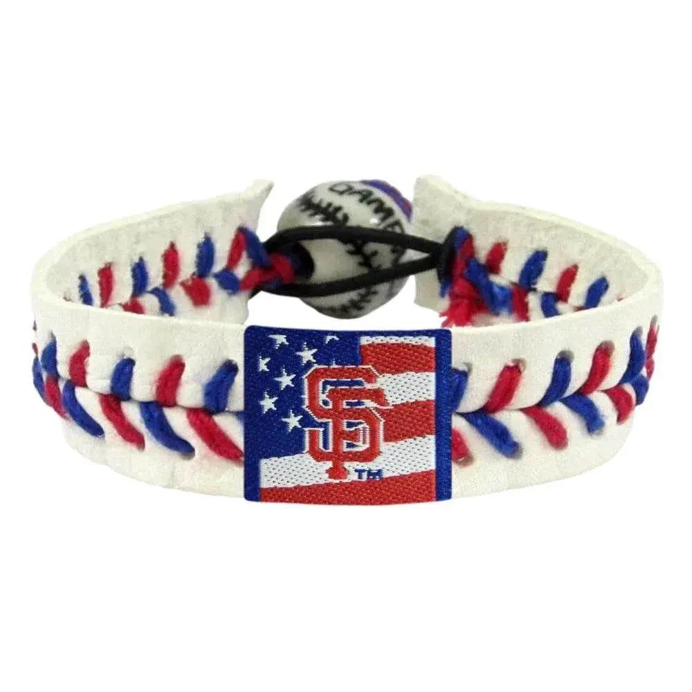  San Francisco Giants Bracelet Stars and Stripes Baseball -  ToylandEU™