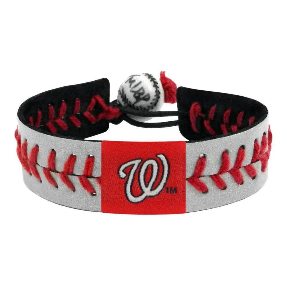 Washington Nationals Adjustable Leather Baseball Bracelet -  ToylandEU™
