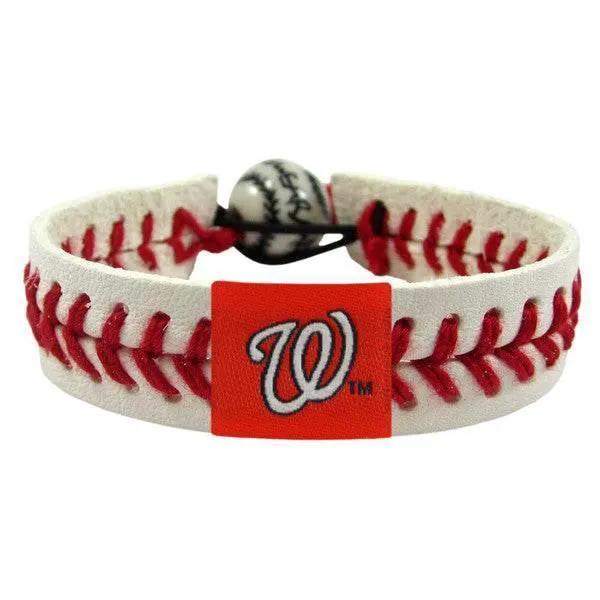  Washington Nationals Leather Baseball Bracelet Adjustable -  ToylandEU™