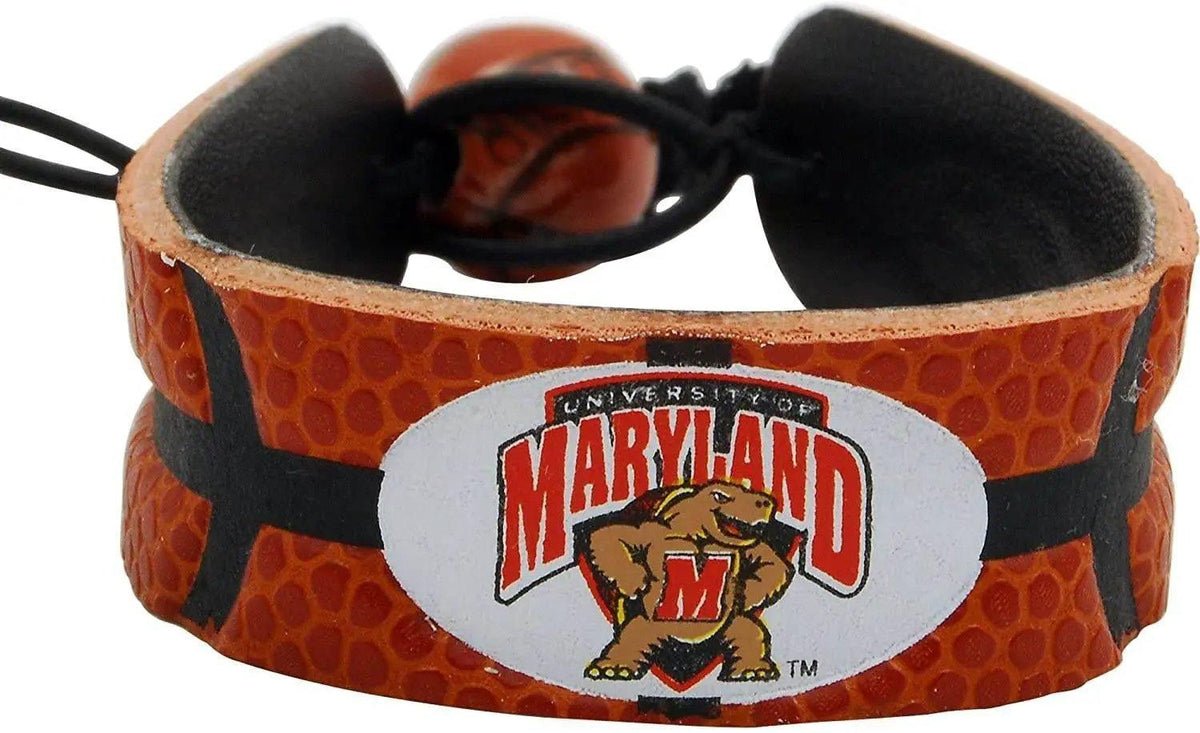  Maryland Terrapins Leather Bracelet Adjustable Basketball -  ToylandEU™