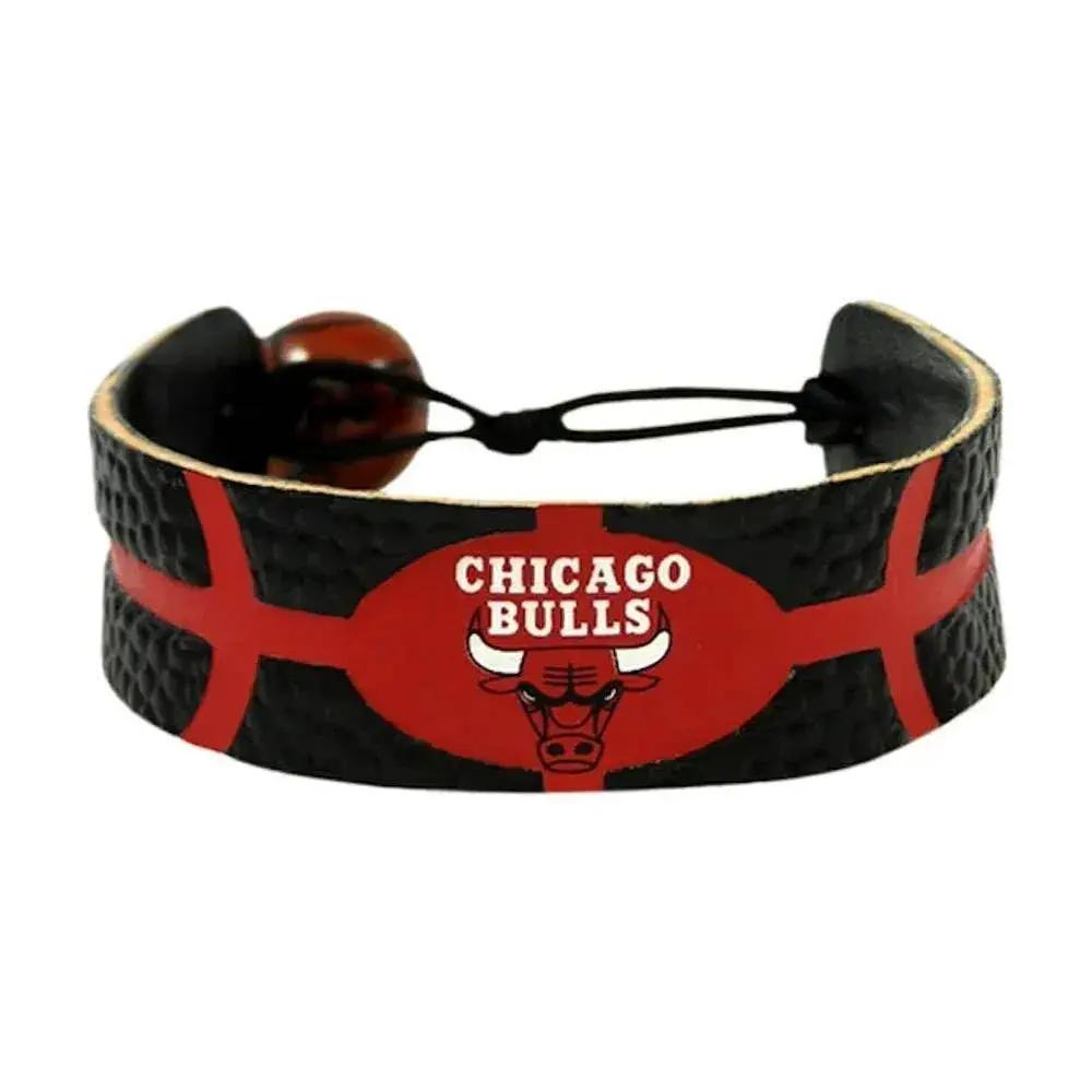  Chicago Bulls Team Color Leather Bracelet Basketball -  ToylandEU™
