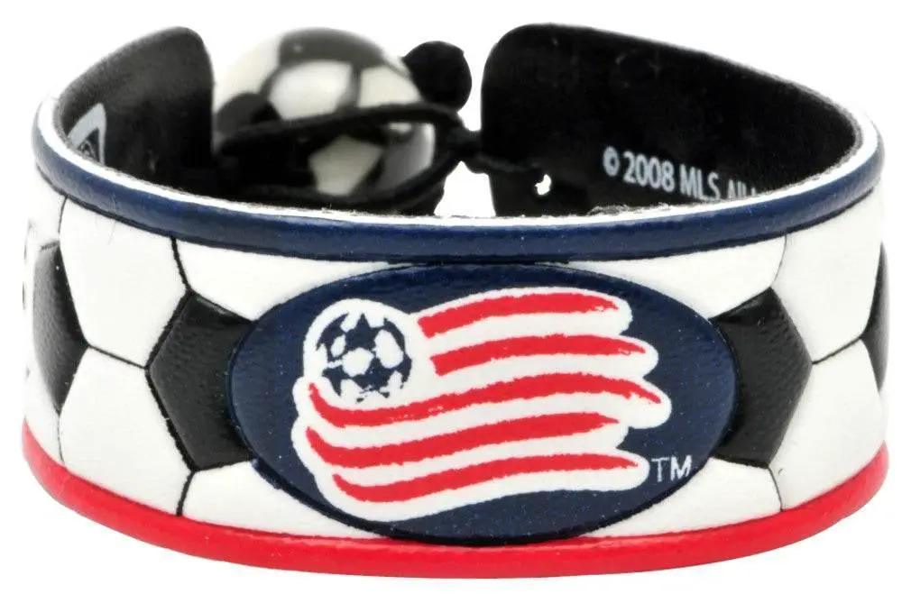  New England Revolution Leather Bracelet Classic Soccer -  ToylandEU™