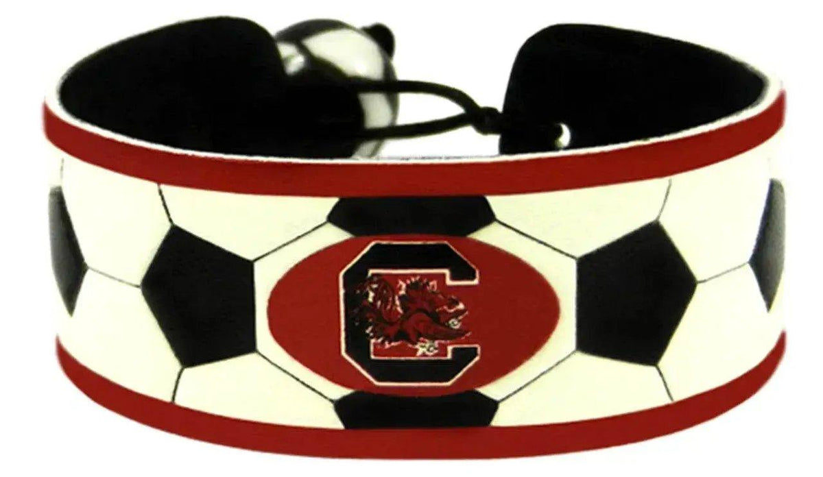  South Carolina Gamecocks Leather Bracelet Classic Soccer -  ToylandEU™