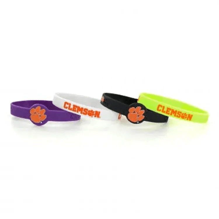  Clemson Tigers Silicone Bracelets 4 Officially Licensed -  ToylandEU™