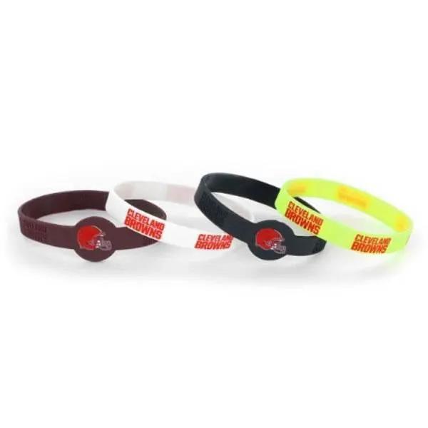  Cleveland Browns Silicone Bracelets 4 Pack Licensed -  ToylandEU™