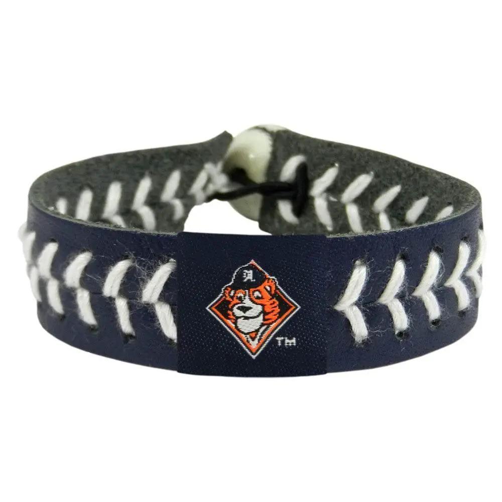  Detroit Tigers Team Color Leather Bracelet Baseball Mascot -  ToylandEU™