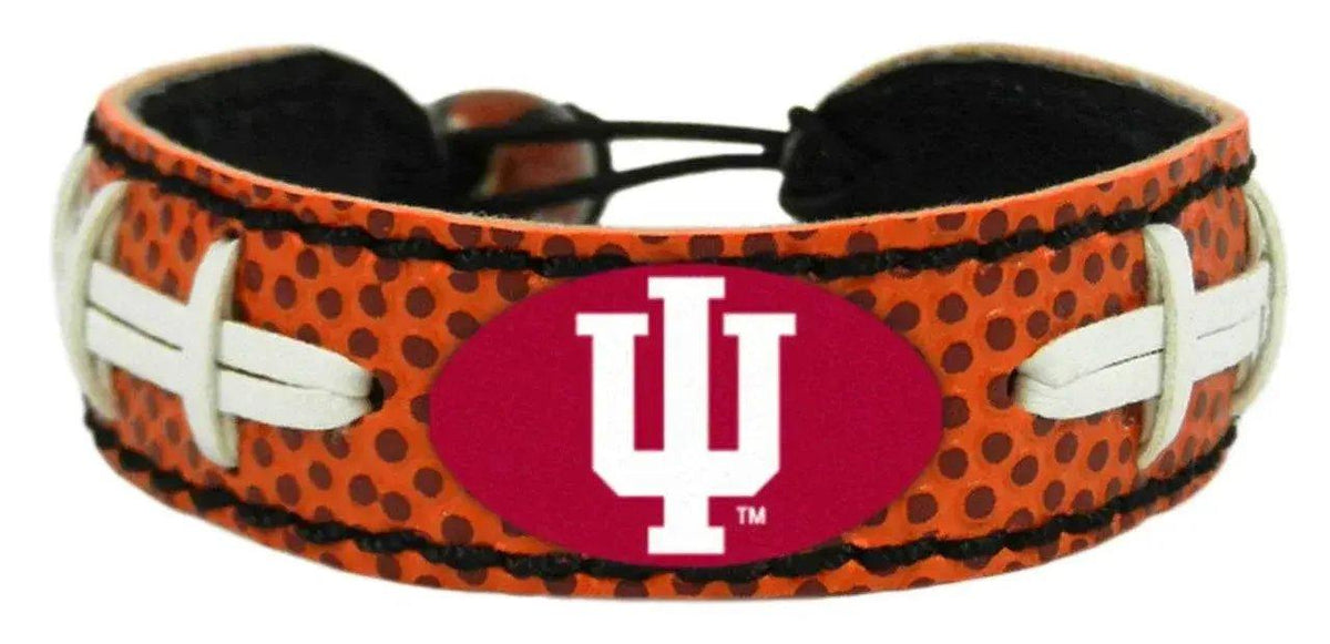  Indiana Hoosiers Leather Bracelet Handmade Football Team -  ToylandEU™
