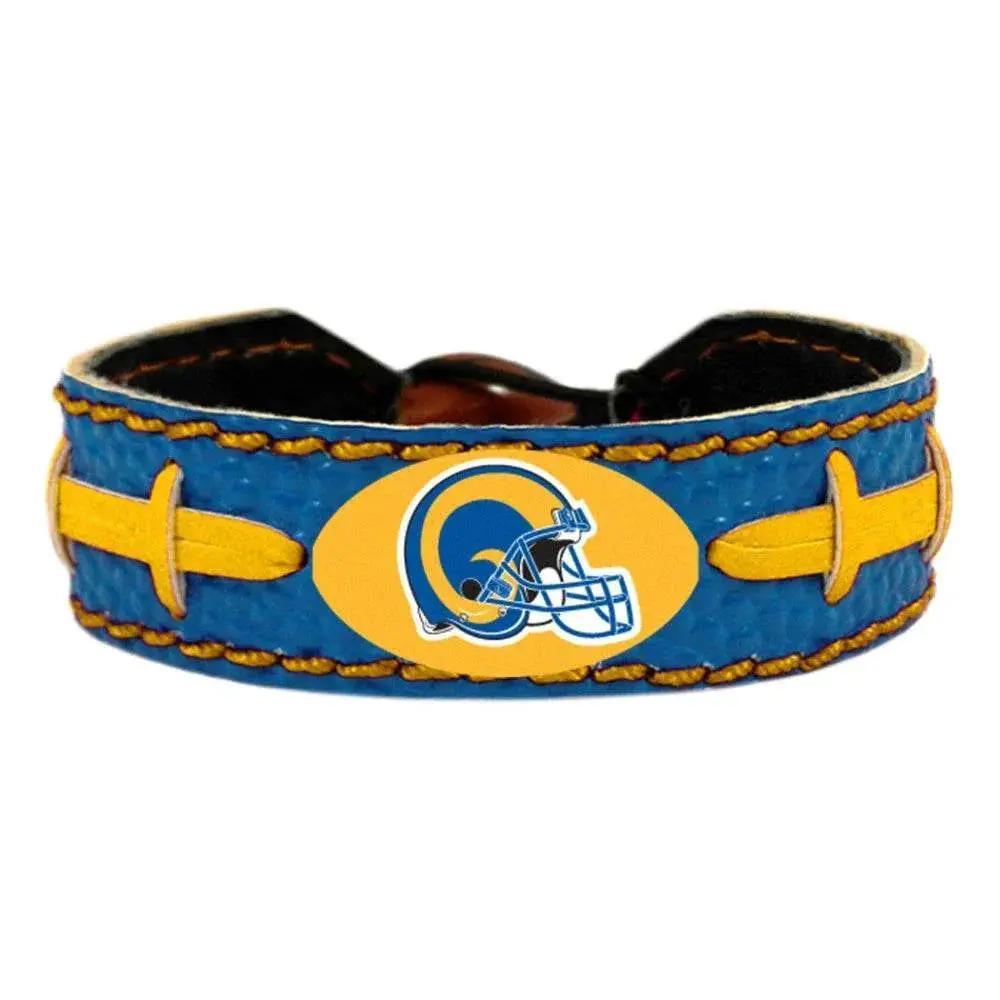  Los Angeles Rams Leather Bracelet Vintage Logo Football -  ToylandEU™