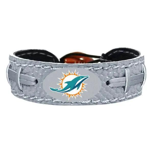  Miami Dolphins Leather Bracelet Reflective Football -  ToylandEU™