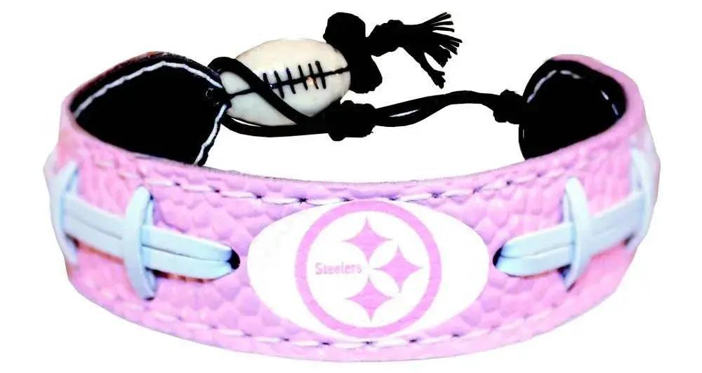  Pittsburgh Steelers Bracelet Pink Football CO -  ToylandEU™