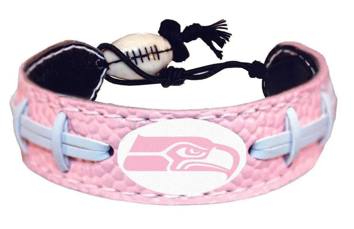  Seattle Seahawks Pink Leather Football Bracelet For Kids -  ToylandEU™