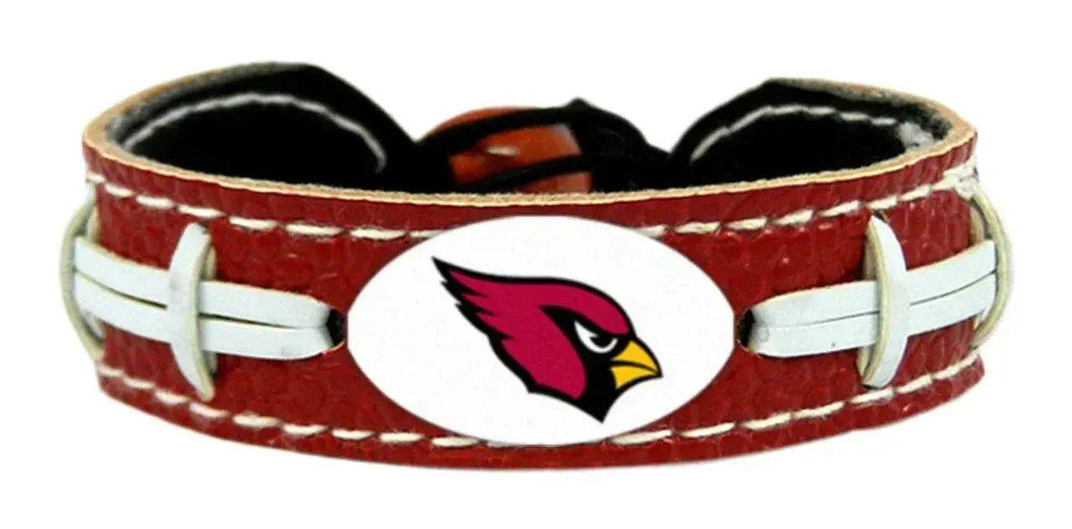  Arizona Cardinals Leather Bracelet Team Color Football -  ToylandEU™