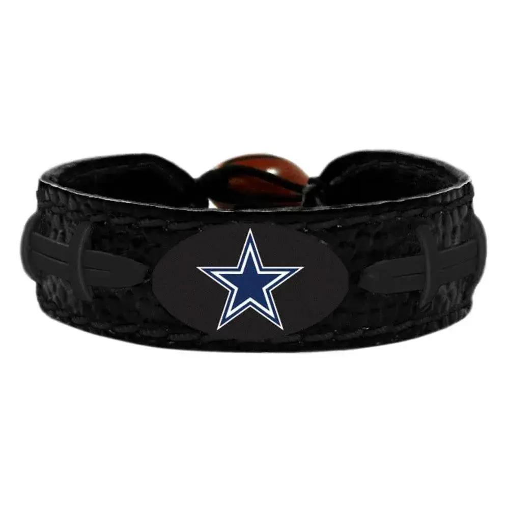  Dallas Cowboys Leather Bracelet Team Color Black Football -  ToylandEU™