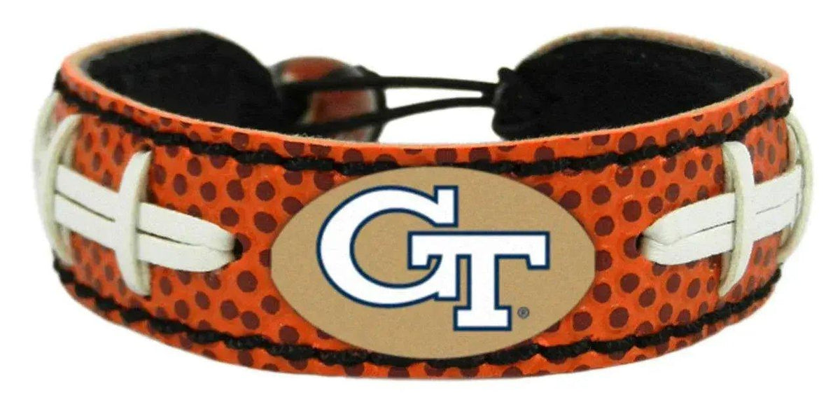  Georgia Tech Yellow Jackets Leather Bracelet Ceramic Bead -  ToylandEU™