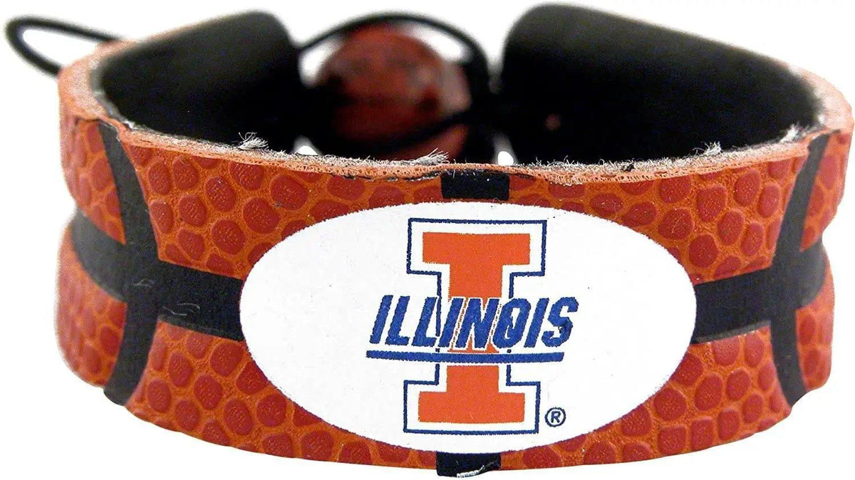  Illinois Fighting Illini Leather Bracelet With Ceramic Bead -  ToylandEU™