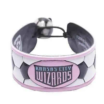  Kansas City Wizards Pink Leather Soccer Bracelet Adjustable -  ToylandEU™