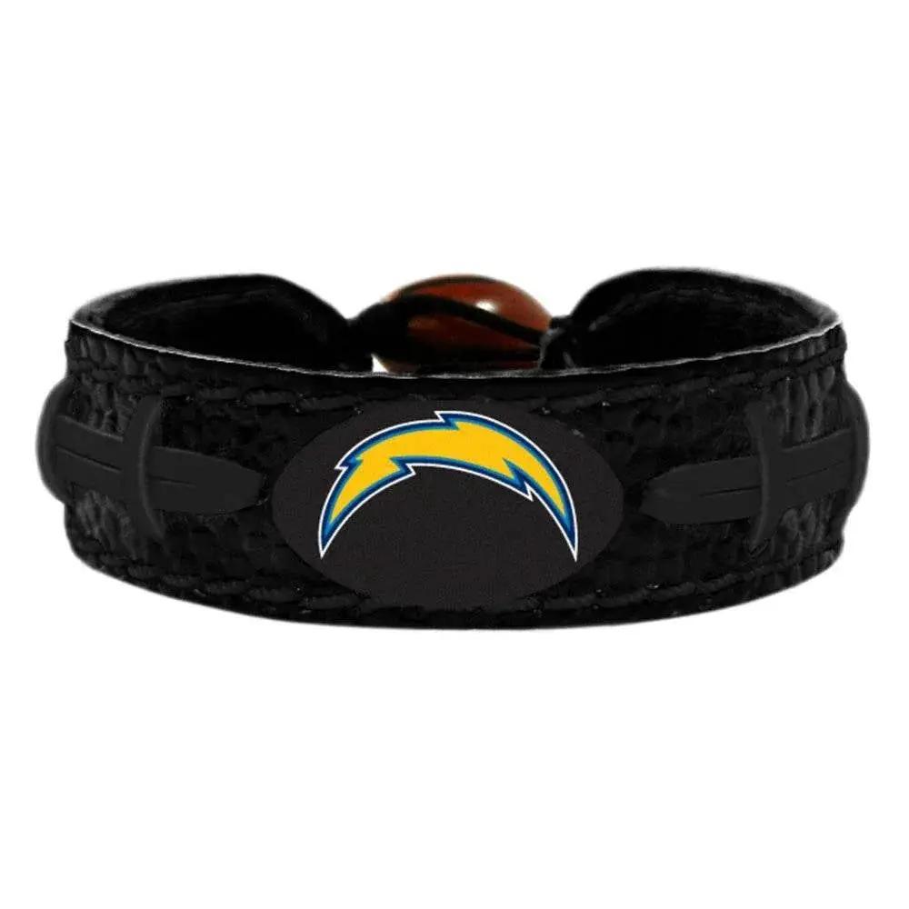  Los Angeles Chargers Leather Bracelet Ceramic Bead Black -  ToylandEU™