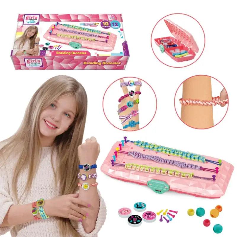  Bracelet Making Kit For Kids Diy Braiding Jewelry -  ToylandEU™