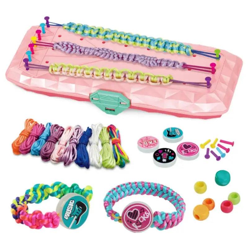  Bracelet Making Kit For Kids Diy Braiding Jewelry -  ToylandEU™
