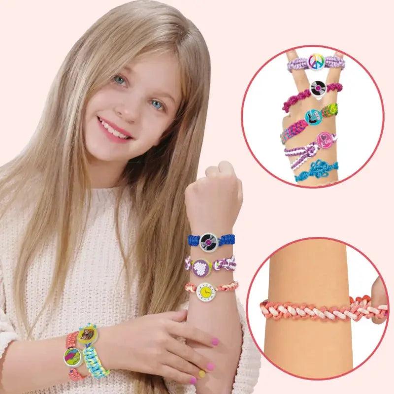  Bracelet Making Kit For Kids Diy Braiding Jewelry -  ToylandEU™