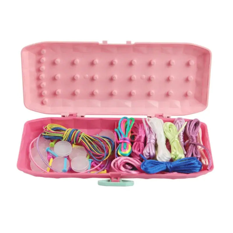 Bracelet Making Kit For Kids Diy Braiding Jewelry Craft - ToylandEU