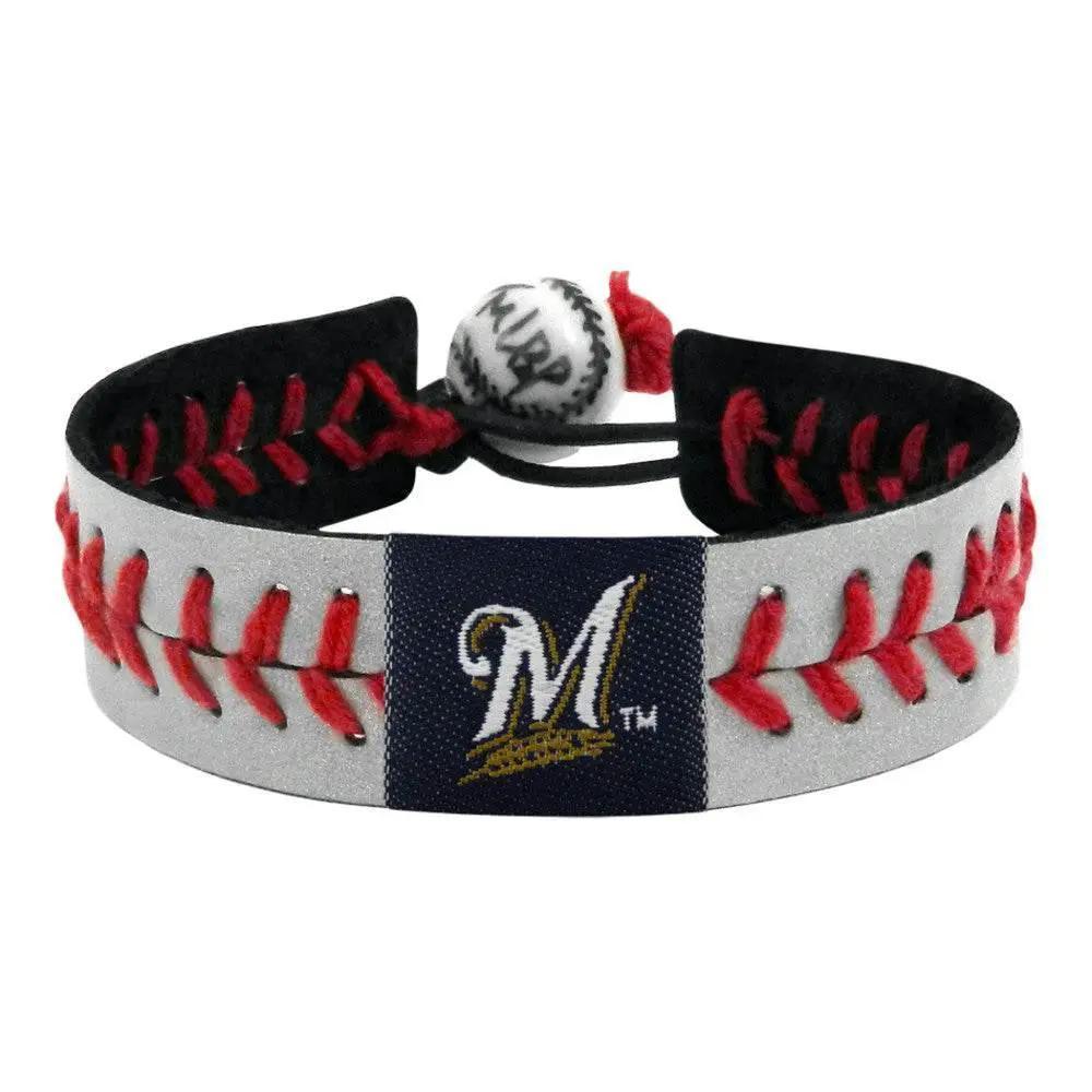  Milwaukee Brewers Leather Bracelet Ceramic Bead Adjustable -  ToylandEU™