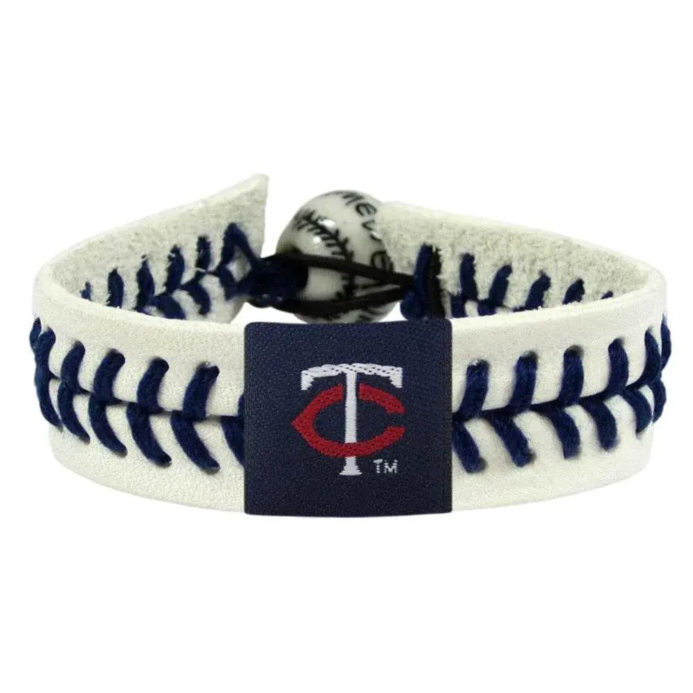  Minnesota Twins Genuine Leather Bracelet with Ceramic Bead -  ToylandEU™