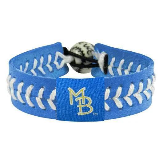  Myrtle Beach Pelicans Leather Bracelet Team Color Baseball -  ToylandEU™
