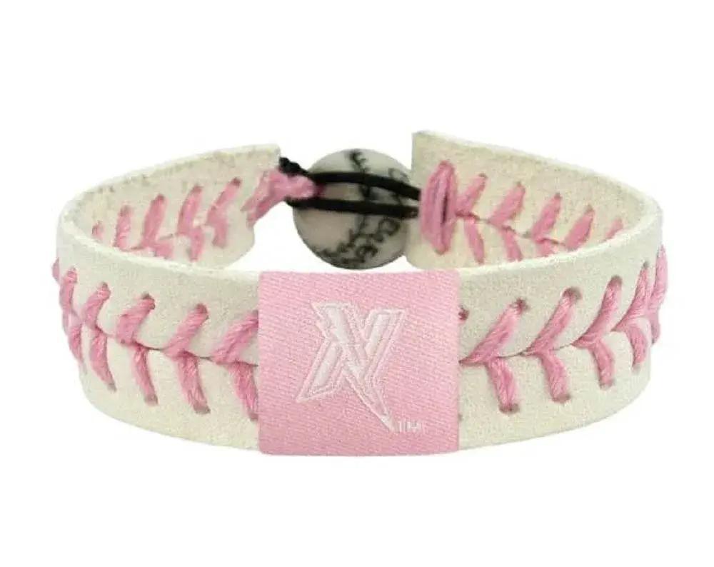  Northwest Arkansas Naturals Baseball Pink Leather Bracelet -  ToylandEU™