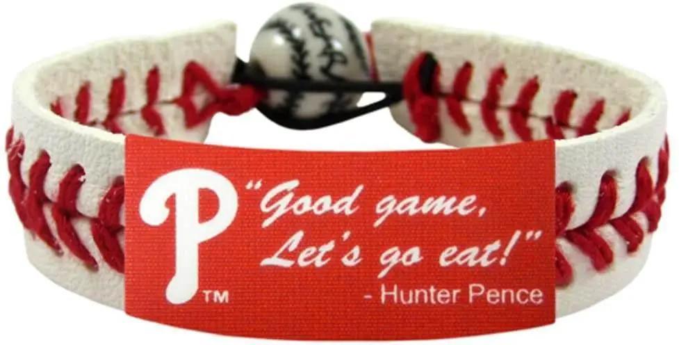  Philadelphia Phillies Bracelet Hunter Pence Lets Go Eat CO -  ToylandEU™